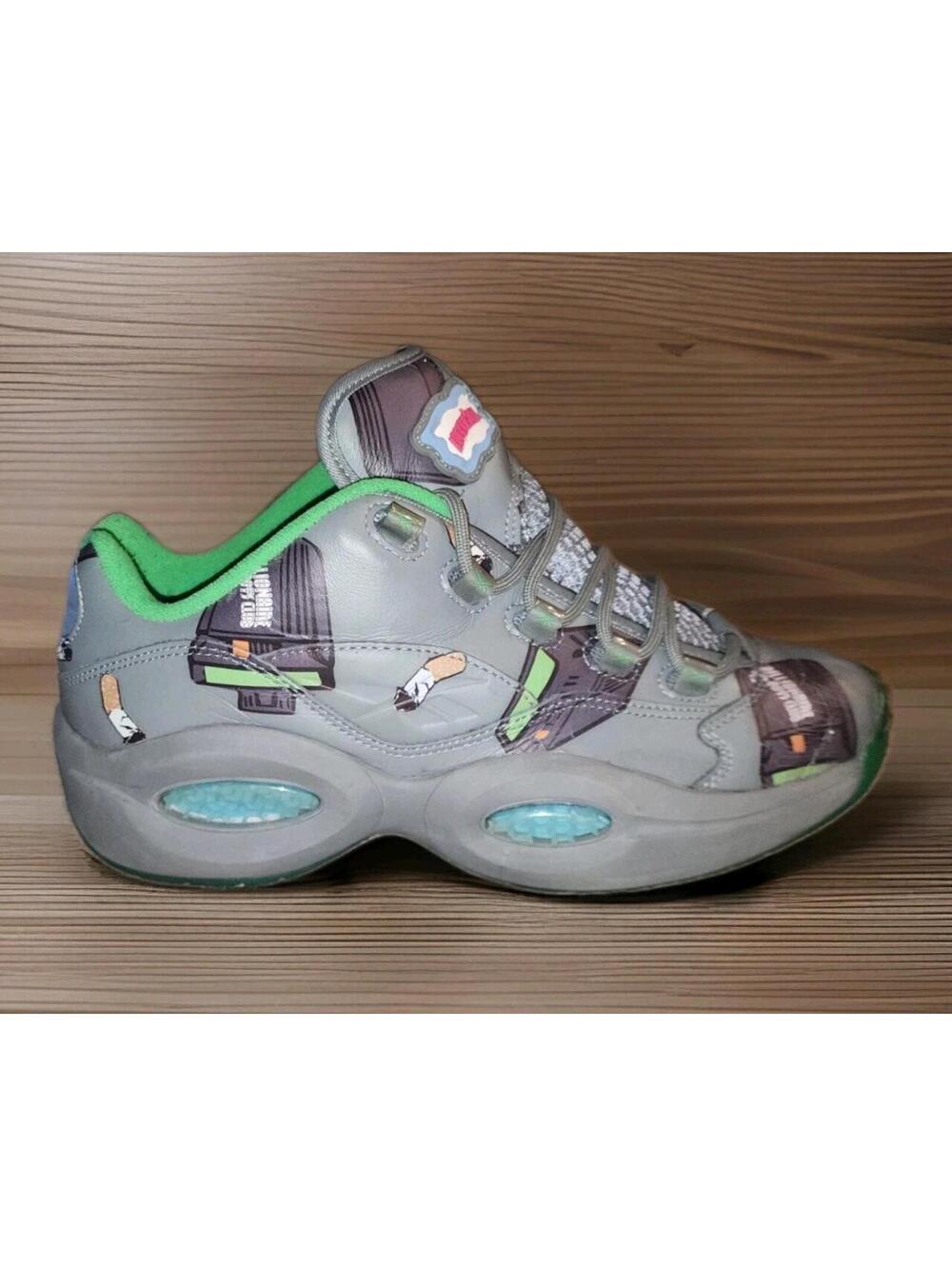 Size 10 - BBC Ice Cream x Reebok Question Low Beepers & Butts